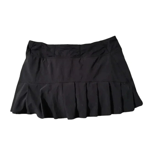 Lululemon run speed skort black size 8 - Picture 1 of 3